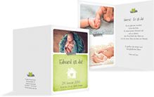 Babykarte Klapperstorch